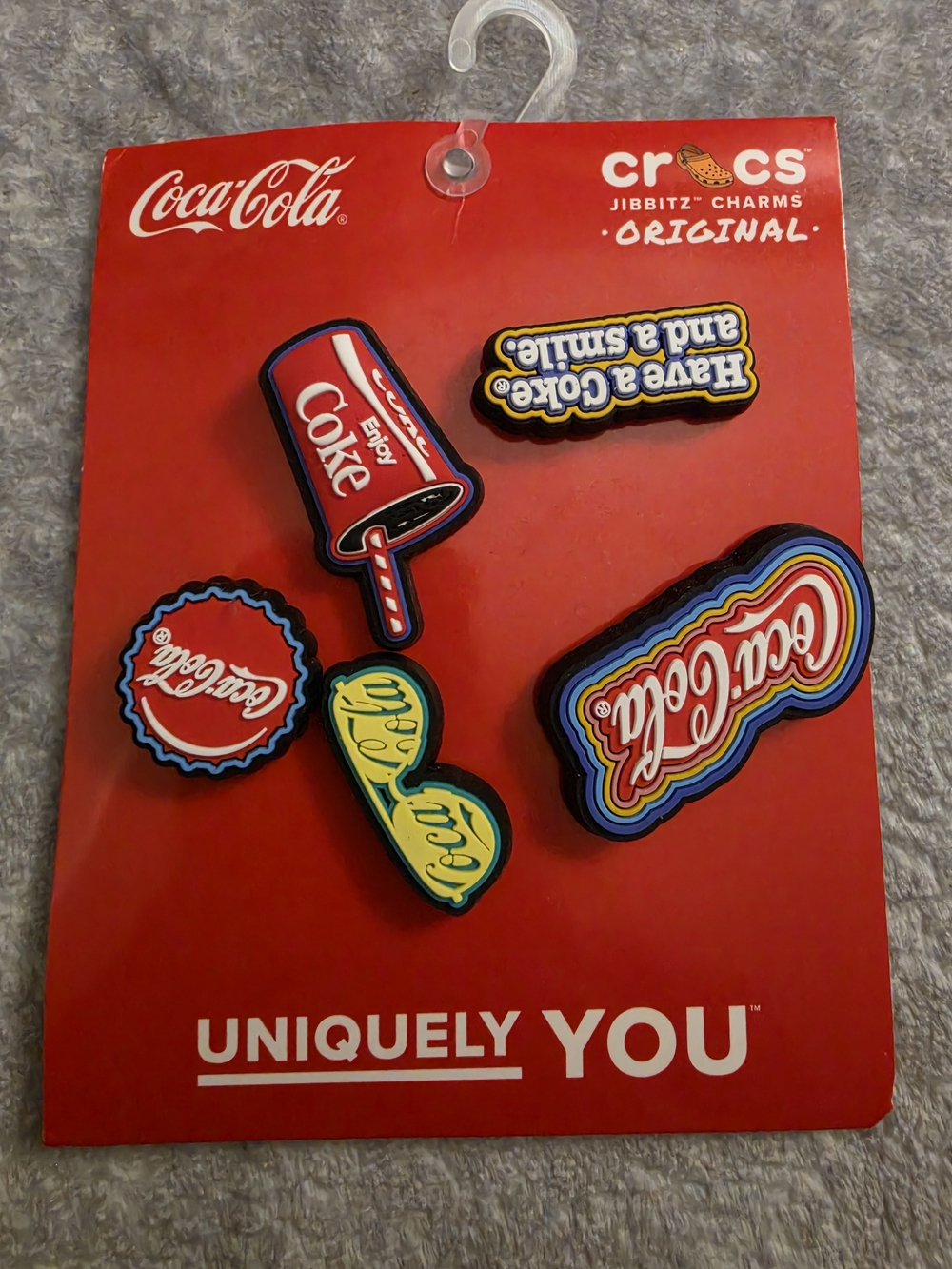 Coca-Cola Red Branded Packaging with White Logo
